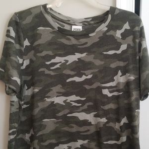 PINK camo tshirt
